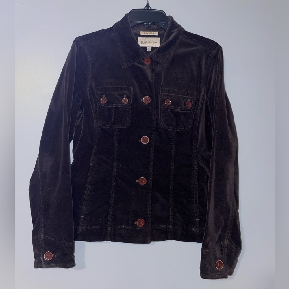 🥥Jones New York Women's Brown Jacket